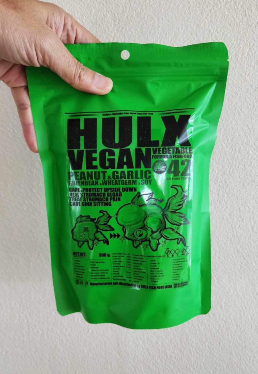 HULX UK VEGAN VEGETABLE FORMULA FISH FOOD 500g – Northants Koi Ltd